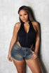 Edgeform Ribbed Zip Bodysuit